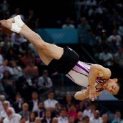Paris 2024 Olympics - Artistic Gymnastics - Men's Floor Exercise Final - Bercy Arena, Paris, France - August 03, 2024. Carlos Edriel Yulo of Philippines in action. REUTERS/Hannah Mckay